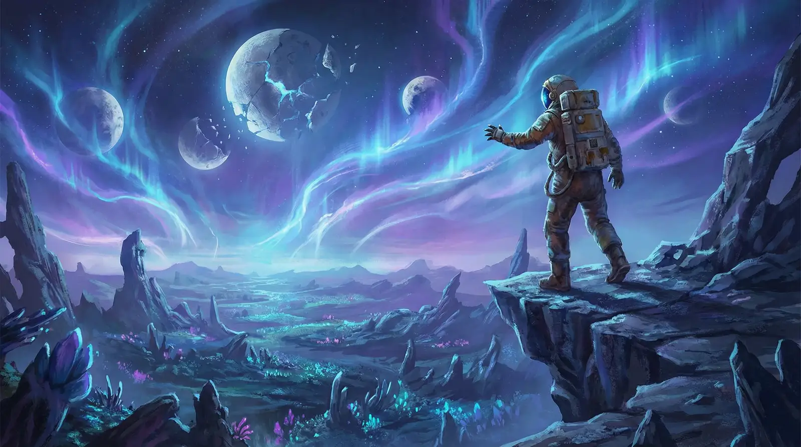 海角社 - 异星探索概念画作